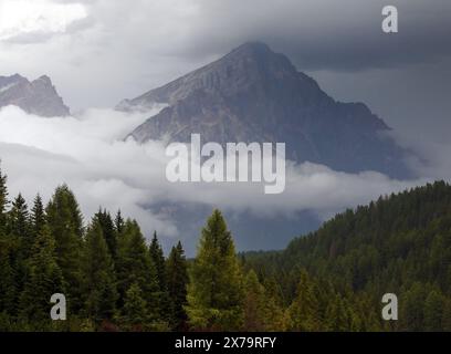 Monte Antelao, Alto Adige, Dolomiti, Italia Foto Stock