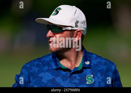 Dean Byrmester del Sudafrica in azione durante il terzo turno del campionato PGA 2024 al Valhalla Golf Club il 18 maggio 2024 a Louisville, Kentucky Foto Stock