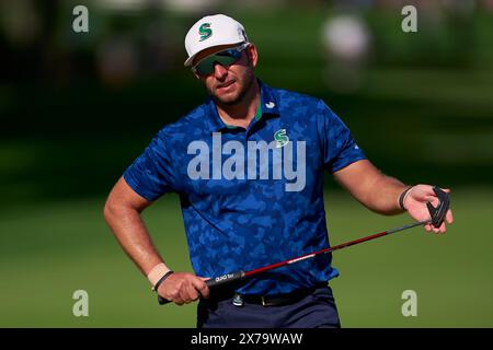 Dean Byrmester del Sudafrica in azione durante il terzo turno del campionato PGA 2024 al Valhalla Golf Club il 18 maggio 2024 a Louisville, Kentucky Foto Stock