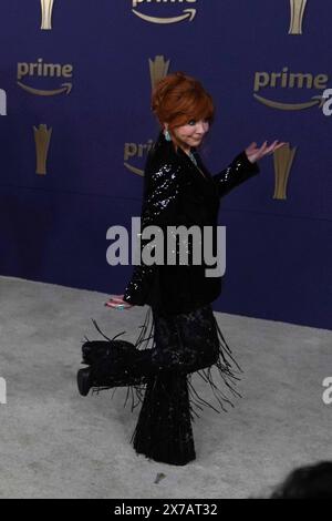 Frisco, Stati Uniti. 16 maggio 2024. Reba McEntire parteciperà al Red Carpet della 59° cerimonia Academy of Country Music Awards all'Omni Frisco Hotel presso The Star di Frisco, Stati Uniti, il 16 maggio 2024. (Foto di Javier Vicencio/Eyepix Group) (foto di Eyepix/NurPhoto) crediti: NurPhoto SRL/Alamy Live News Foto Stock