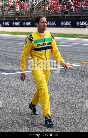 Imola, Italia. 19 maggio 2024. Sebastian Vettel (GER). 19.05.2024. Formula 1 World Championship, Rd 7, Emilia Romagna Grand Prix, Imola, Italia, Race Day. Il credito fotografico dovrebbe essere: XPB/Alamy Live News. Foto Stock