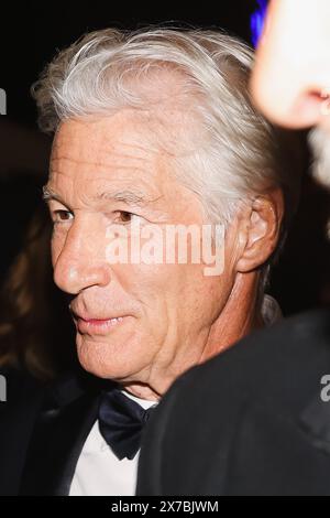 Cannes, Francia. 17 maggio 2024. Richard Gere è stato visto al JW Marriott Hotel durante il 77° Festival de Cannes a Cannes, Francia, il 17 maggio 2024 (foto di Alessandro Bremec/NurPhoto). Crediti: NurPhoto SRL/Alamy Live News Foto Stock