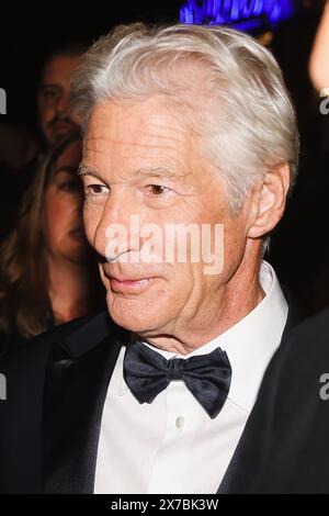 Cannes, Francia. 17 maggio 2024. Richard Gere è stato visto al JW Marriott Hotel durante il 77° Festival de Cannes a Cannes, Francia, il 17 maggio 2024 (foto di Alessandro Bremec/NurPhoto). Crediti: NurPhoto SRL/Alamy Live News Foto Stock