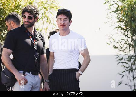 Cannes, Francia. 17 maggio 2024. Barry Keoghan arriverà al photocall di Bird durante il 77° Festival de Cannes a Cannes, Francia, il 17 maggio 2024 (foto di Alessandro Bremec/NurPhoto). Crediti: NurPhoto SRL/Alamy Live News Foto Stock