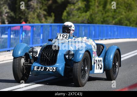 Sibenik, Croazia. 19 maggio 2024. Georg Prugger dell'Italia guida la sua alta Sports durante la gara automobilistica internazionale Skradin 2024 'Trke priko Krke' a Skradin, Croazia, il 19 maggio 2024. Foto: Hrvoje Jelavic/PIXSELL credito: Pixsell/Alamy Live News Foto Stock