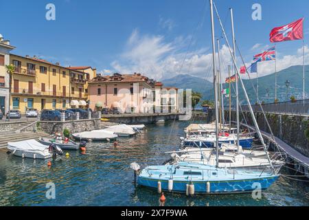 Menaggio sul Lago di Como in Italia Foto Stock