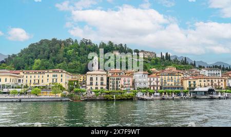 Bellagio sul Lago di Como in Italia Foto Stock