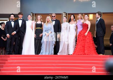 Alejandro Edda, Hayes Costner, Jena Malone, Georgia MacPhail, Sienna Miller, Kevin Costner, Ella Hunt, capo Wase, Abbey Lee Kershaw , Isabelle Fuhrman und Luke Wilson bei dem Photocall HORIZON AN AMERICAN SAGA bei den 77 th Filnfestspielen a Cannes 19.05.2024 *** Alejandro Edda, Hayes Costner, Jena Malone, Georgia MacPhail, Sienna Miller, Kevin Costner, Ella Hunt, Wase Chief, Abbey Lee Kershaw, Isabelle Fuhrman e Luke Wilson alla photocall HORIZON AN AMERICAN SAGA al 77° Festival di Cannes 19 05 2024 Foto Stock