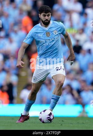 Manchester, Regno Unito. 19 maggio 2024. Joško Gvardiol del Manchester City durante la partita di Premier League all'Etihad Stadium di Manchester. Il credito per immagini dovrebbe essere: Andrew Yates/Sportimage Credit: Sportimage Ltd/Alamy Live News Foto Stock