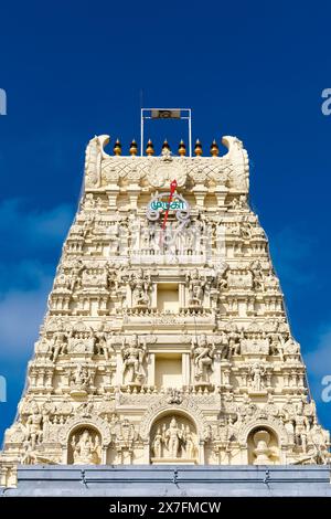 Esterno del Tempio di Sri Murugan, Manor Park, Londra, Inghilterra Foto Stock