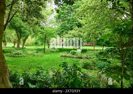 Winckley Park in Winckley Square, Preston, Regno Unito Foto Stock