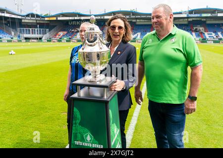 Tilburg, Paesi Bassi. 20 maggio 2024. TILBURG, PAESI BASSI - 20 MAGGIO: Marianne van Leeuwen prima della finale di TOTO KNVB Cup tra Ajax e fortuna Sittard al Koning Willem II Stadion il 20 maggio 2024 a Tilburg, Paesi Bassi. (Foto di Joris Verwijst/Orange Pictures) credito: Orange Pics BV/Alamy Live News Foto Stock