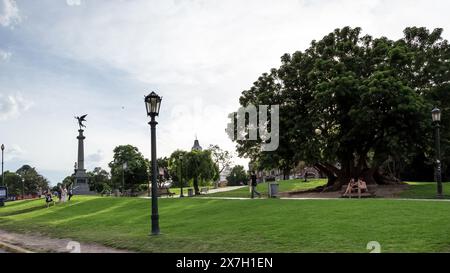 Dettaglio architettonico del Centro culturale Recoleta, centro espositivo ed eventi culturali situato nel barrio di Recoleta, Buenos Aires. Foto Stock