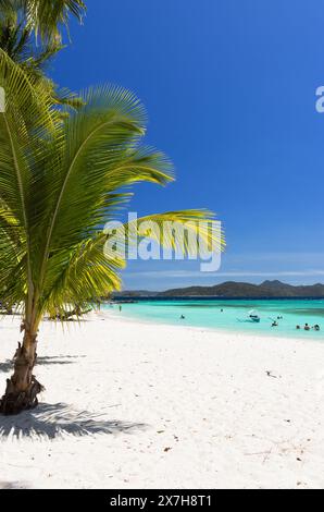 Malcapuya Island, Coron, Palawan, Phillipines Foto Stock