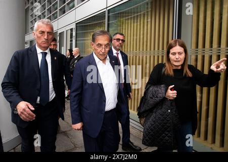 Milano, Italia. 20 maggio 2024. Nella foto Ignazio la RussaMilano, Italia - Cronaca Luned&#xec;, 20 maggio, 2024. (Foto di Marco Ottico/Lapresse) inaugurazione del Premio Giornalismo Almerigo Grilz Mostra Milano, Italia - News lunedì 20 maggio 2024. (Foto di Marco otto/Lapresse) credito: LaPresse/Alamy Live News Foto Stock