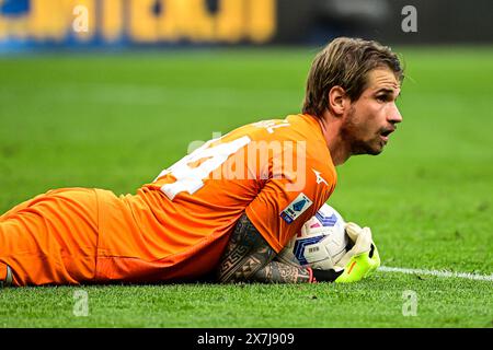 Milano, Italia. 19 maggio 2024. Ivan Provedel della Lazio durante la partita italiana di serie A Inter-Milan contro Lazio allo stadio di San Siro crediti: Piero Cruciatti/Alamy Live News Foto Stock