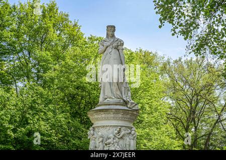 Denkmal Königin Luise von Preußen, Luiseninsel, Großer Tiergarten, Tiergarten, Mitte, Berlino, Deutschland *** Monumento alla Regina Luisa di Prussia, Luiseninsel, Großer Tiergarten, Tiergarten, Mitte, Berlino, Germania Foto Stock