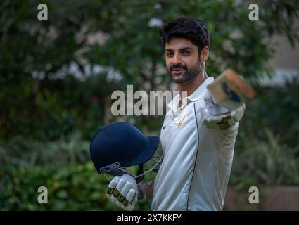 Mumbai, India. 19 maggio 2024. MUMBAI, INDIA - 4 MAGGIO 2024: L'attore di Bollywood Karan Wahi posa durante un'intervista esclusiva con HT City a Mumbai, India. (Foto di Satish Bate/Hindustan Times/Sipa USA ) credito: SIPA USA/Alamy Live News Foto Stock