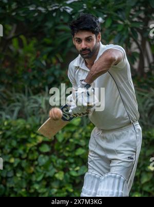 Mumbai, India. 19 maggio 2024. MUMBAI, INDIA - 4 MAGGIO 2024: L'attore di Bollywood Karan Wahi posa durante un'intervista esclusiva con HT City a Mumbai, India. (Foto di Satish Bate/Hindustan Times/Sipa USA ) credito: SIPA USA/Alamy Live News Foto Stock