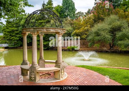 Aiken, South Carolina, Stati Uniti - 23 agosto 2022: I giardini Hopelands Foto Stock