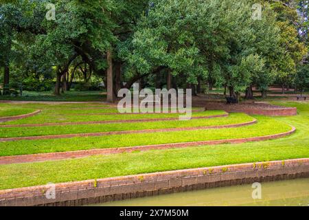 Aiken, South Carolina, Stati Uniti - 23 agosto 2022: I giardini Hopelands Foto Stock