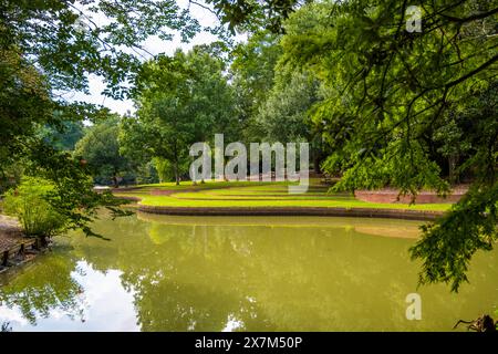 Aiken, South Carolina, Stati Uniti - 23 agosto 2022: I giardini Hopelands Foto Stock