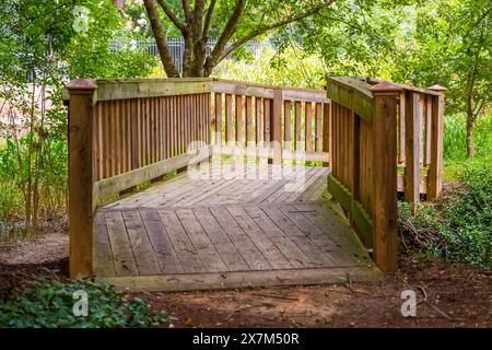 Aiken, South Carolina, Stati Uniti - 23 agosto 2022: I giardini Hopelands Foto Stock