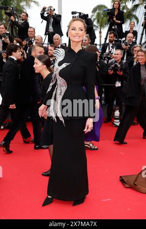 Adriana Sklenarikova bei der Premiere des Kinofilms 'The Apprentice' auf dem Festival de Cannes 2024 / 77. Internationale Filmfestspiele von Cannes im Palais des Festivals. Cannes, 20.05.2024 Foto Stock