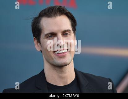 Hollywood, Stati Uniti. 5 gennaio 2014. Logan Hunt arriva alla prima di "ATLAS" di Netfilx tenutasi all'Egyptian Theatre il 20 maggio 2024 a Hollywood, CA. © Lisa OConnor/AFF-USA.com Credit: AFF/Alamy Live News Foto Stock