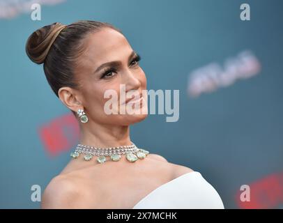 Hollywood, Stati Uniti. 5 gennaio 2014. Jennifer Lopez arriva alla prima di "ATLAS" di Netfilx tenutasi all'Egyptian Theatre il 20 maggio 2024 a Hollywood, CA. © Lisa OConnor/AFF-USA.com Credit: AFF/Alamy Live News Foto Stock