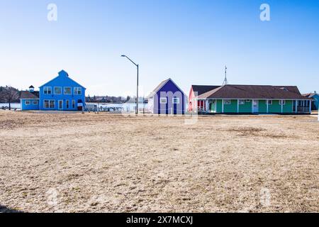 Parco a Shediac, New Brunswick, Canada Foto Stock