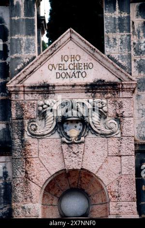 Italia, Lombardia, Lago di Garda, Gardone Riviera, Vittoriale Foto Stock