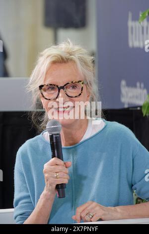 La scrittrice e scrittrice americana Elizabeth Strout. Foto Stock