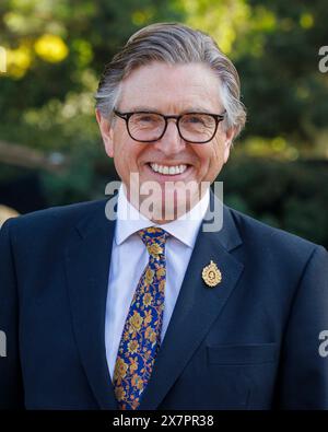 Keith Weed, presidente e presidente della Royal Horticultural Society, al Chelsea Flower Show 2024. Foto Stock