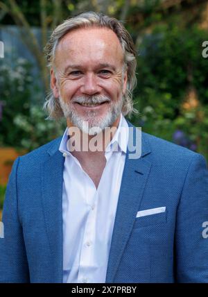 Marcus Wareing, famoso chef inglese ed ex chef proprietario del ristorante con una stella Michelin Marcus, al RHS Chelsea Flower Show Foto Stock