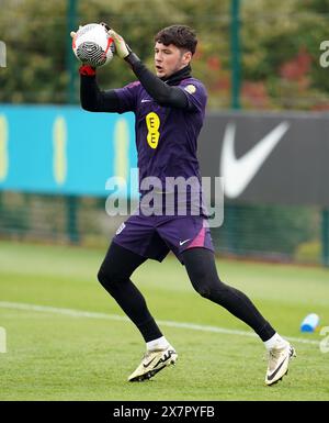 Foto del file datata 25-03-2024 del portiere inglese James Trafford. Il Southgate ha nominato una squadra di allenamento di 33 giocatori che deve essere tagliata a un massimo di 26 giocatori entro il 7 giugno. Data di pubblicazione: Martedì 21 maggio 2024. Foto Stock