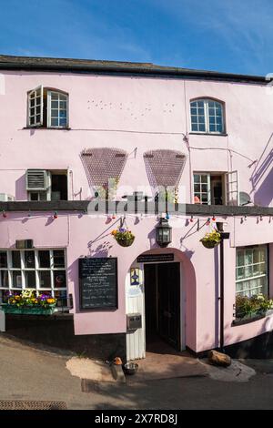 Inghilterra, Devon, Dittisham, il "Ferry Boat Inn" Public House Foto Stock