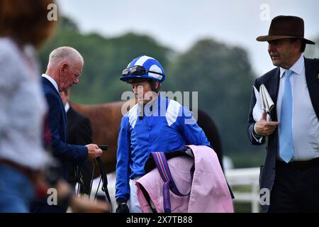 jockey JIM CROWLEY Foto Stock