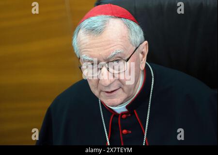 Roma, Italia. 19 maggio 2024. Italia, Roma, Vaticano, 2024/5/21.Convegno internazionale per celebrare i "100 anni dal Concilium Sinense: Tra storia e presente", in occasione del primo Concilio della Chiesa Cattolica in Cina, organizzato dalla Pontificia Università Urbaniana di Roma . Fotografia di ALESSIA GIULIANI / Catholic Press Photo Credit: Agenzia fotografica indipendente / Alamy Live News Foto Stock