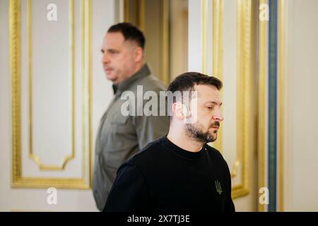 Kiev, Ucraina. 21 maggio 2024. Volodymyr Selenskyj, Presidente dell'Ucraina. Kiev, 21 maggio 2024. Fotografato per conto del Federal Foreign Office Credit: dpa/Alamy Live News Foto Stock