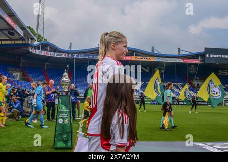 Tilburg, Paesi Bassi. 20 maggio 2024. Koning Willem II Stadion, 20 mei 2024 apertura della finale della KNVB Cup tra Ajax e fortuna Sittard al Koning Willem II stadion di Tilburg, Paesi Bassi (Arne van der Ben/SPP) crediti: SPP Sport Press Photo. /Alamy Live News Foto Stock