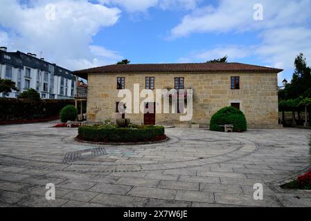 Casa di campagna a Bertamirans, A Coruña, Spagna Foto Stock