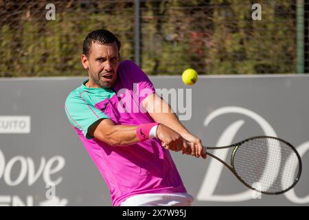 Carlos Gomez Herrera (España) - ATP Challenger Tour Corrientes, dove Men Care Legion Sudamericana. Foto Stock