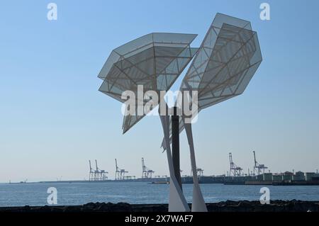 L'Osaka Acquario Kaiyukan di Osaka in Giappone JP Foto Stock