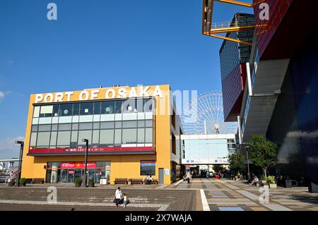 L'Osaka Acquario Kaiyukan di Osaka in Giappone JP Foto Stock