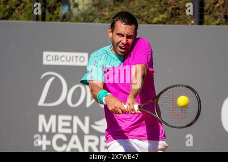 Carlos Gomez Herrera (España) - ATP Challenger Tour Corrientes, dove Men Care Legion Sudamericana. Foto Stock