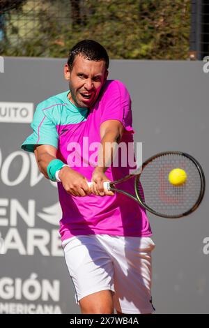 Carlos Gomez Herrera (España) - ATP Challenger Tour Corrientes, dove Men Care Legion Sudamericana. Foto Stock