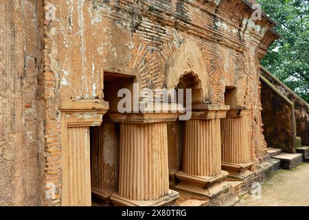 Kareng ghar, palazzo reale dei re Ahom, dinastia Ahom, regno Ahom, architettura Ahom, distretto Shivsagar, Garhgaon , Assam Heritage, Assam, Northeas Foto Stock