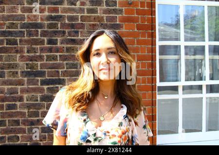 Myleene Klass ha partecipato al RHS Chelsea Flower Show nel maggio 2024. Foto Stock