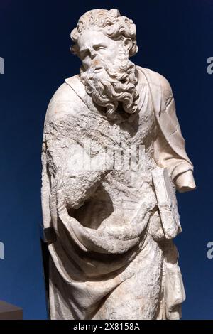 Damià Forment, Dormizione della Vergine, 1534-1537, Museo Nazionale di Arte Catalana, Museu Nacional d’Art de Catalunya, MNAC, Barcellona, Spagna, Europa Foto Stock